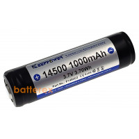 14500 Keeppower 1000mah 3,7V Protected (с защитой)