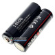 Аккумулятор 14500 Soshine 900mah 3.7V 2.7A Button Top без захисту