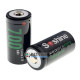 Акумулятор 16340 CR123A Soshine 700 mah 3.7V стандартної довжини із виступаючим плюсом без захисту