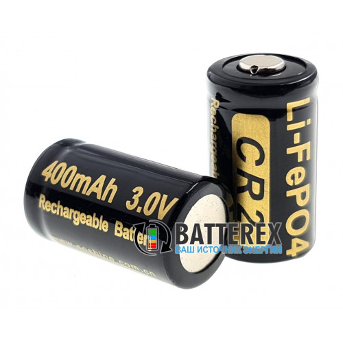 15266 CR2 Soshine 400mah 3,0V LiFePO4