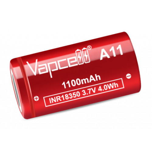 18350 Vapcell A11 INR 1100mah 3.7V 10A високотоковий