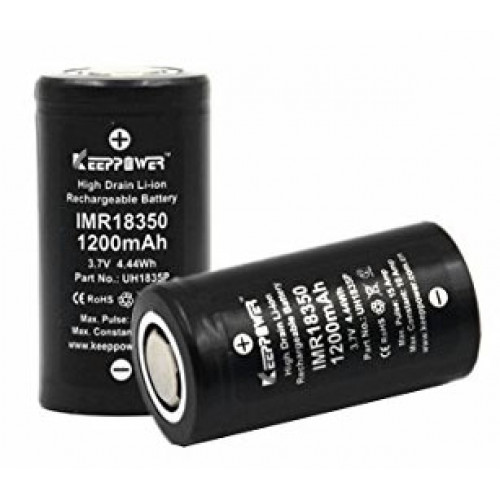 18350 Keeppower IMR 1200mah 3,7V 10A высокотоковый
