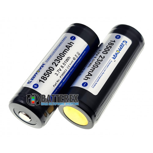 18500 Keeppower 2300mah 3,7V 4A Protected - c защитой
