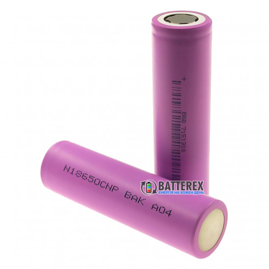 Акумулятор високотоковий 18650 BAK N18650CNP 2500mAh 3.6V 30A - постійний струм до 30A