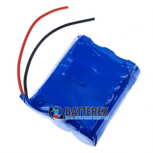 Сборка 3S 12V 10A 3500mah (3x 18650 LG MJ1 3500mah) + BMS 3S FL15A с балансировкой + силиконовые провода и термоусадка
