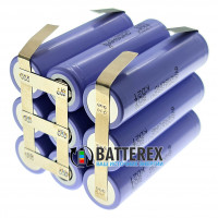 Сборка 3S 3P 12V 8700mah из 9 аккумуляторов 18650 Samsung 29E