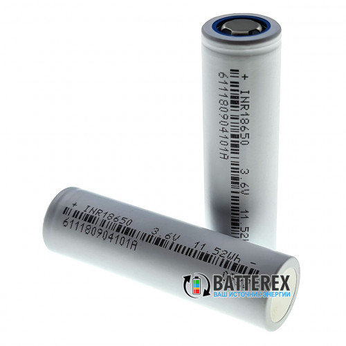 18650 DLG INR18650-320 3200mAh 3.6V постійний струм до 6.4A