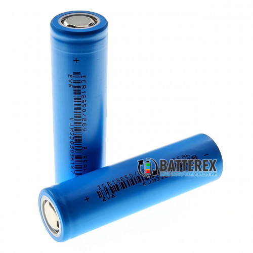 18650 EVE ICR18650 2500mAh 3.6V постоянный ток до 7A