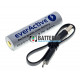 Акумулятор 18650 із зарядкою від USB Everactive 3200mah 3,7V Protected з захистом + кейс для зберігання та кабель для зарядки