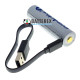 Акумулятор 18650 із зарядкою від USB Everactive 3200mah 3,7V Protected з захистом + кейс для зберігання та кабель для зарядки