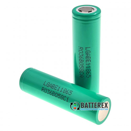 18650 LG E1 3200mah 5A - підвищена напруга 3,75/4,35V - оригінал Корея