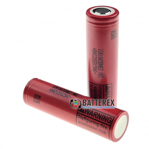 18650 LG HE2 2500mah 20A 3,7V високострумовий - оригінал - 2021 рік виготовлення
