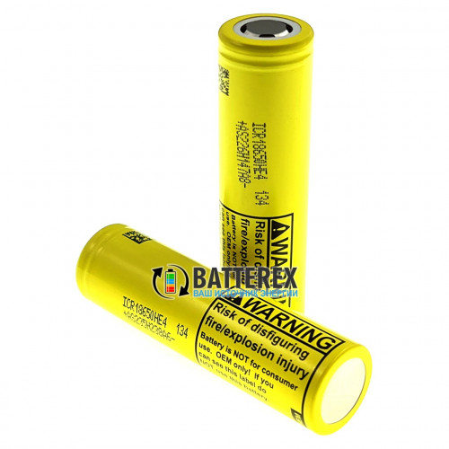 18650 LG HE4 2500mah 3.6V 20A высокотоковый - оригинал, Корея