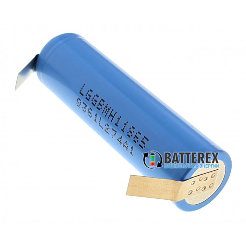18650 LG MH1 3200mah 3,6V 10A под пайку - оригинал, Корея