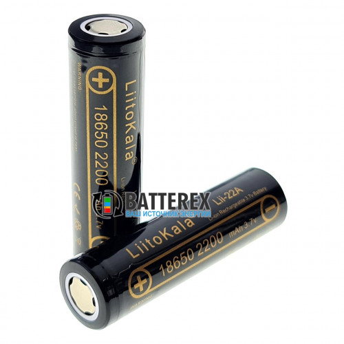 18650 Liitokala Lii-22A ICR 2200mah 3.7V 10A