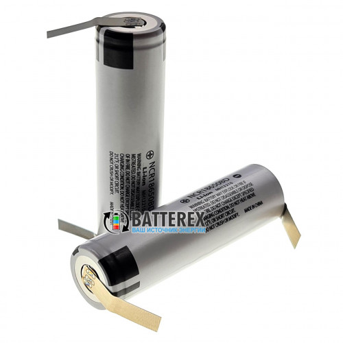 18650 Panasonic NCR18650BD 3200mah 3,6V 10A под пайку - оригинал - 2020 год