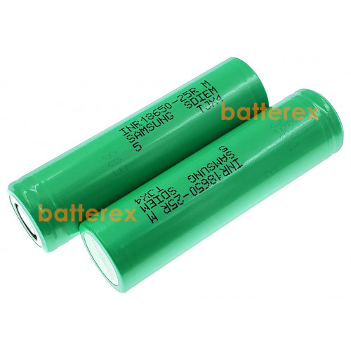 18650 Samsung INR18650-25R 2500mah 3,7V 20А высокотоковый - оригинал 2021 год