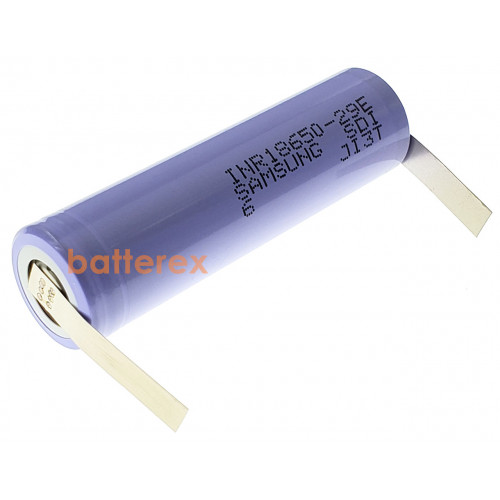 18650 Samsung INR 29E 2900mah 3,7V 8A - под пайку