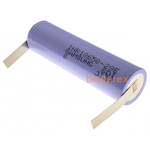 18650 Samsung INR 29E 2900mah 3,7V 8A - под пайку