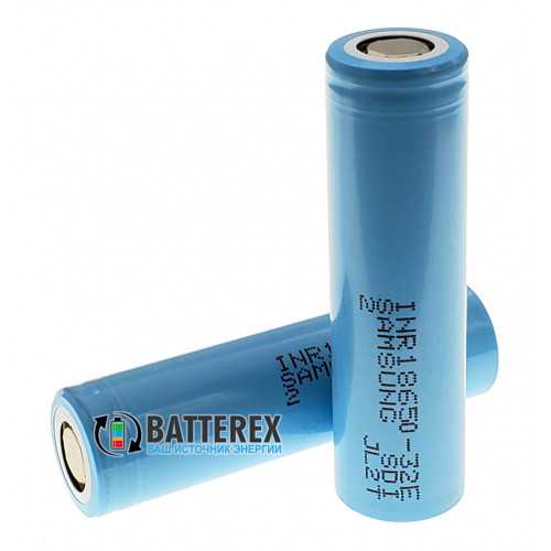 18650 Samsung INR 32E 3200mah 6А 3.7V - оригинал, Корея