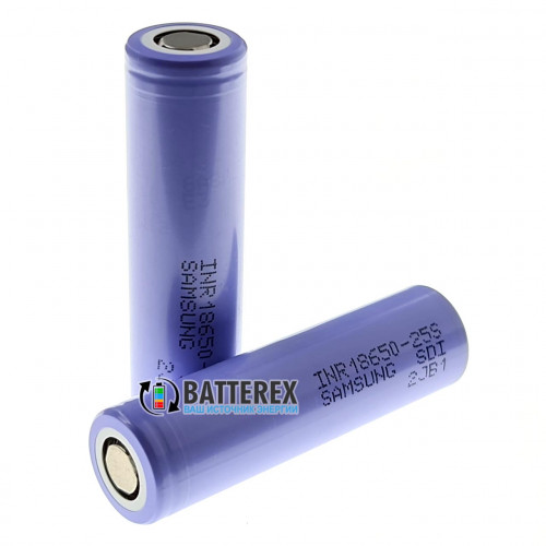 18650 Samsung INR 25S 2500mah 35A высокотоковый (аналог Sony Murata VTC5) - оригинал, Корея