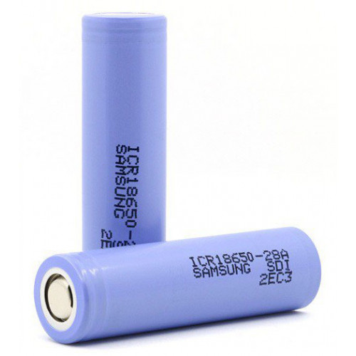 18650 Samsung ICR 28A 2800mah 5,6A 3,75V - оригинал, Made in Korea