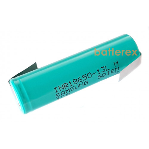 18650 Samsung INR 13L 1300mah 18A высокотоковый - под пайку
