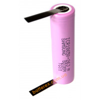 18650 Samsung 26J 2600mah 3,7V без защиты - под пайку