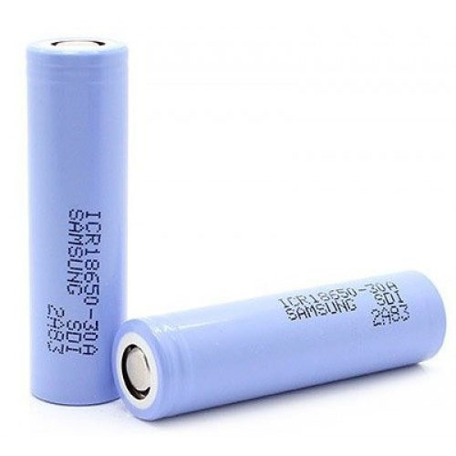 18650 Samsung ICR 30A 3000mah 6A - повышенное напряжение 3,75/4,3V - оригинал, Made in Korea