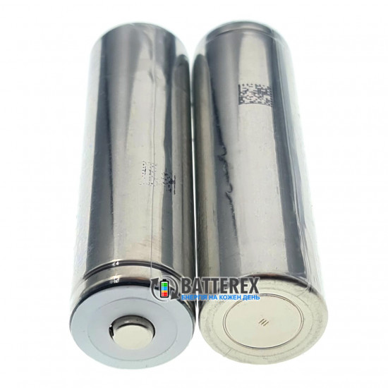 Акумулятор 18650 із виступаючим контактом плюс Tesla NCR18650T1-B 3500mah 3.7V Button Top без захисту