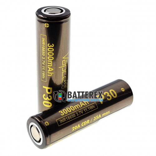18650 Vapcell INR P30 3000mah 3.7V 20A высокотоковый - аналог LG HG2