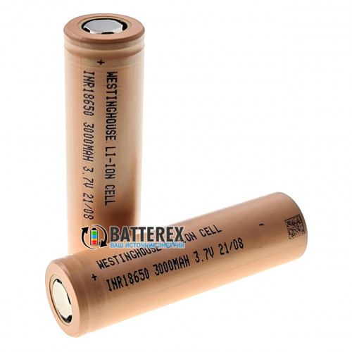 18650 Westinghouse INR18650 3000mah 3.7V 15A высокотоковый (аналог Samsung 30Q)
