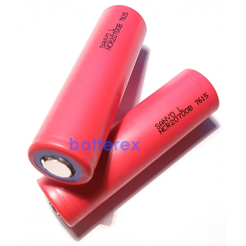 20700 Sanyo NCR20700B 4250mah 15A 3,7V высокотоковый - оригинал