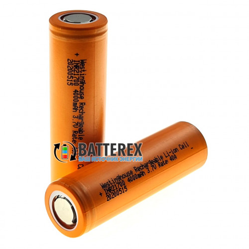 21700 Westinghouse INR21700 4000mah 3.7V 40A высокотоковый