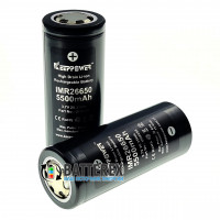 26650 Keeppower IMR 5500mah 3,7V 15A/30A высокотоковый