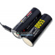 26650 Soshine 5500mah 3,7V Protected microUSB с защитой с зарядкой от micro-USB