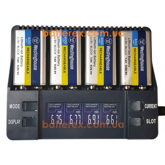 Аккумулятор Крона Li-Ion Westinghouse 9V 600mah