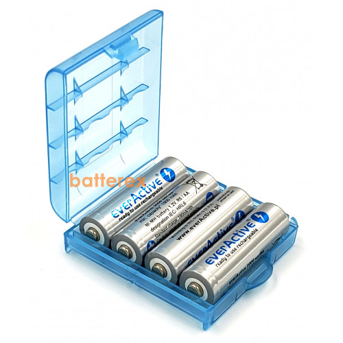 AA EverActive 2000 mah Silver Line - 4 шт. в пластиковом боксе
