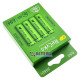 Пальчикові АА акумулятори GP Recyko 2500mah - картонна упаковка 4 шт.