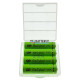 Пальчикові АА акумулятори GP Recyko 2700mah - комплект 4 шт в пластиковому боксі