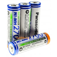 AA Panasonic 2700 mah - поштучно от 1 шт. - свіжі 2020 г.