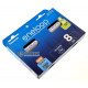 8 акумуляторів AA Panasonic Eneloop 2000 mah BK-3MCDE/8BE в картонній еко-упаковці EcoBox