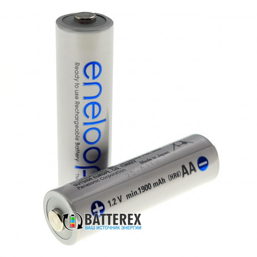 AA Panasonic Eneloop 2000 mah (1900 mah) BK-3MCCE 2100 циклів - поштучно - 2021 рік