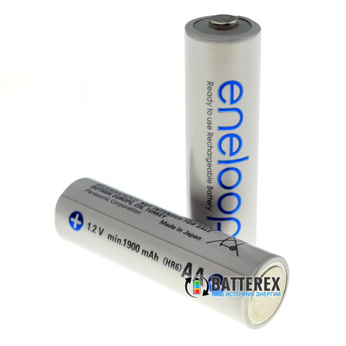 AA Panasonic Eneloop 2000 mah (1900 mah) BK-3MCCE 2100 циклів - поштучно - 2021 рік