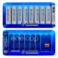 AA Panasonic Eneloop 2000 mah BK-3MCCE/8LE Sliding Pack - 8 шт. в слайд-блистере. Выгодное предложение!