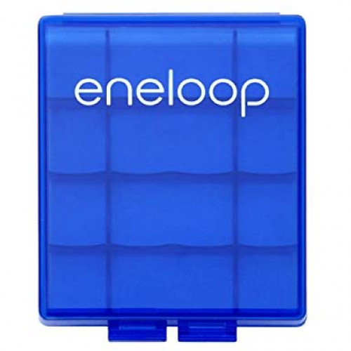 Пластиковий бокс Panasonic Eneloop на 4 акумулятора АА / ААА (синій)