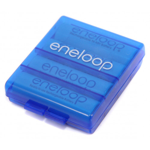 AA Panasonic Eneloop 2000 mah BK-3MCCE/C4BE - упаковка в блистере 4 аккумулятора + фирменный бокс Eneloop