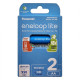 2 акумулятори AA Panasonic Eneloop Lite 1000mah BK-3LCCE/2BE в картонній еко-упаковці EcoBox