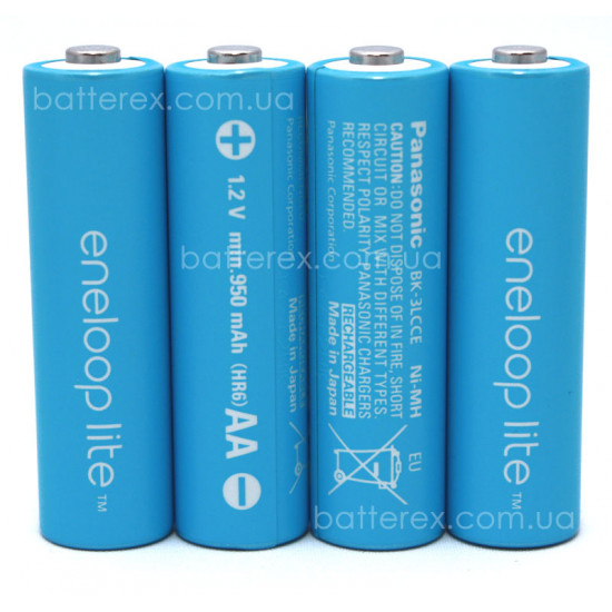 Аккумулятор AA Panasonic Eneloop Lite 1000 mah BK-3LCCE
