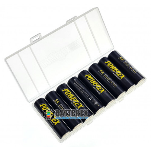 AA Powerex 2600 mah (аналог AA Eneloop Pro) - оригинальная упаковка 8 шт. пластиковом боксе